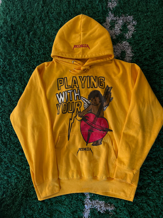Playing With Your Heart Ricchezza Hoodie Size Large [WORN LIGHTLY]