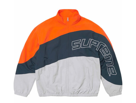 Supreme Curve Track Jacket Grey
