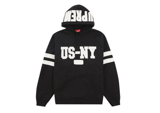 Supreme US-NY Hooded Sweatshirt (Black)