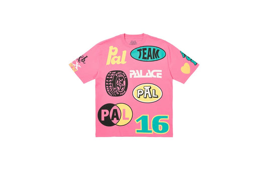 Palace Fill Up T-Shirt Fruity Pink