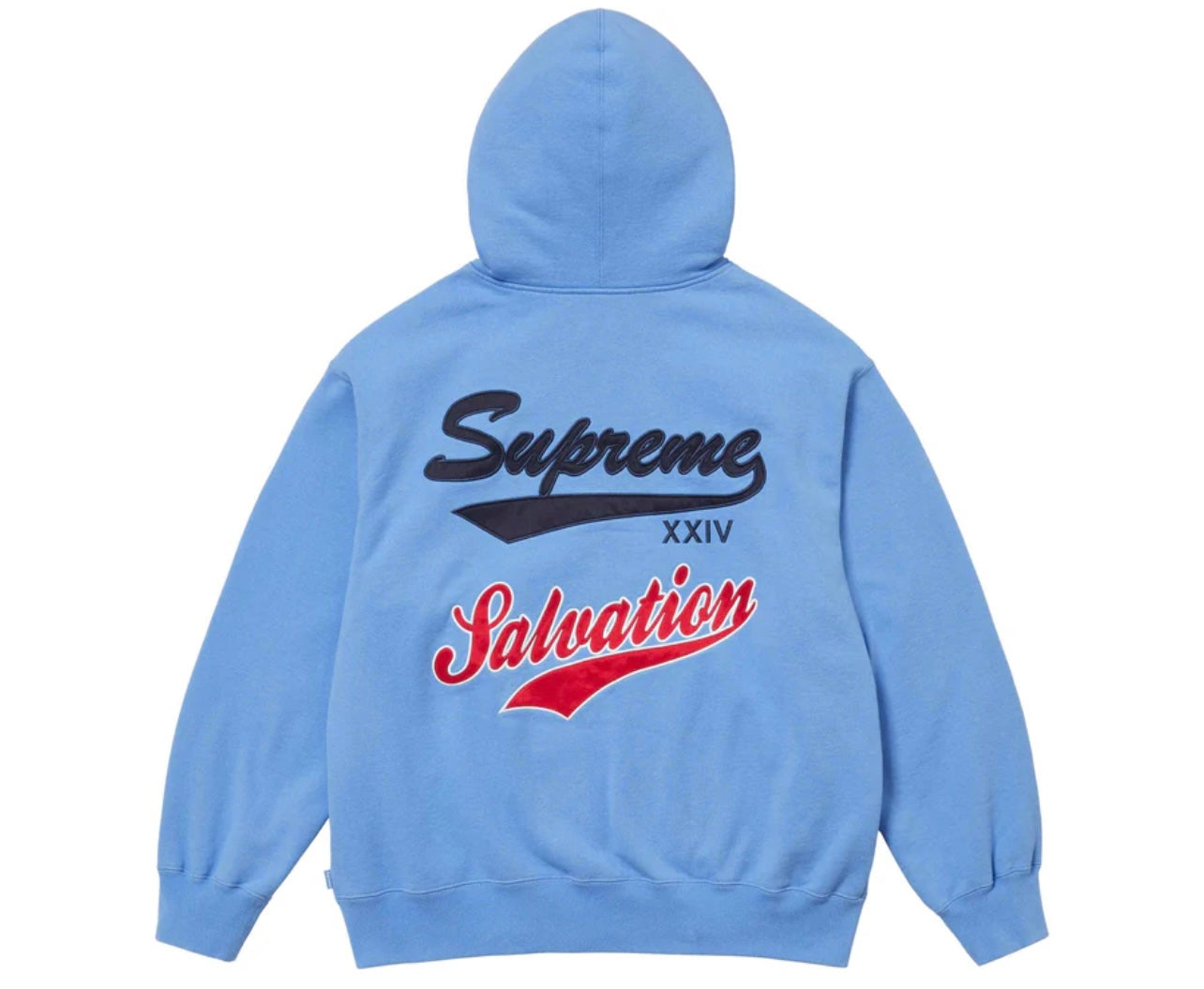 Supreme Salvation Zip Up Hooded Sweatshirt FW24
