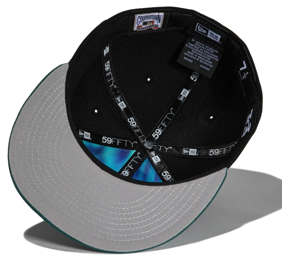 HAT CLUB BLACK NORTHERN LIGHTS HOUSTON ASTROS 40 YEARS PATCH TWO TONE (GREY UV)
