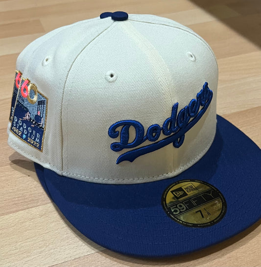 Hat Club Los Angeles Dodgers Script 60th Anniversary Dodger Stadium (Grey UV)