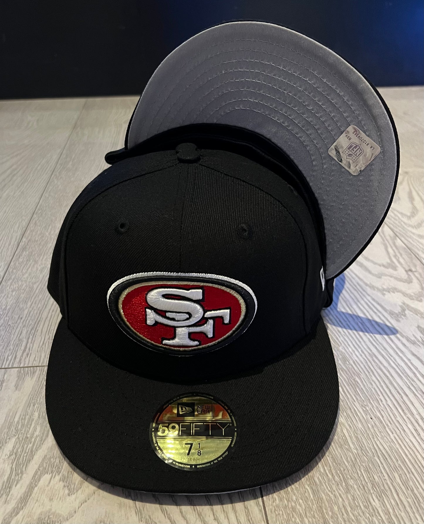 NFL San Francisco 49ers Fitted ( Grey UV)